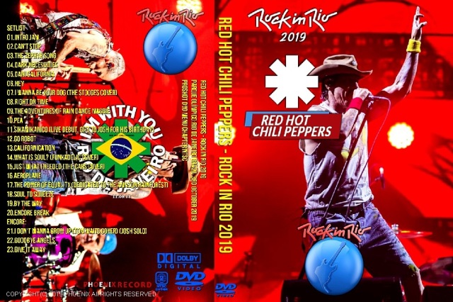 コレクターズDVD  Red Hot Chili Peppers - Rock in Rio 2019