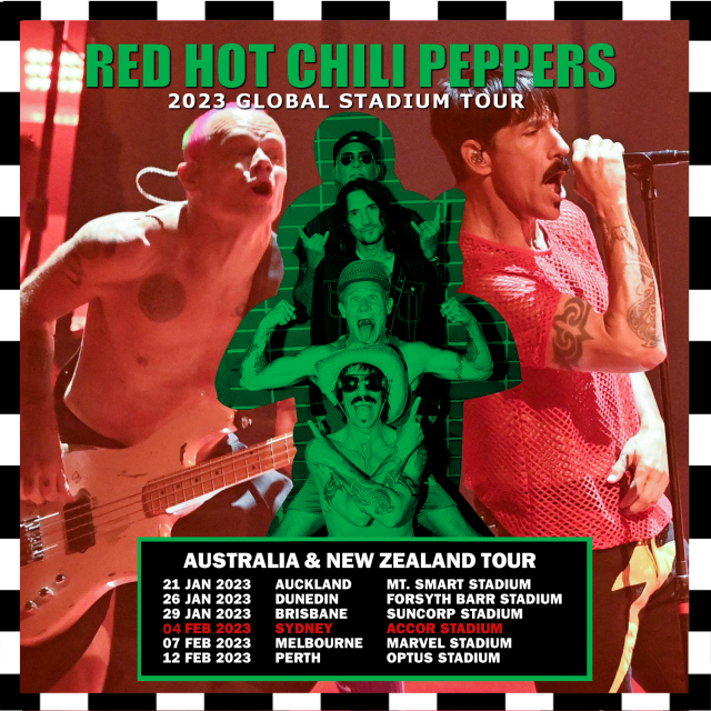 コレクターズCD　Red Hot Chili Peppers - 2022-23 Global Stadium Tour