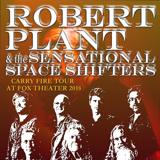 コレクターズCD　Robert Plant and The Sensational Space Shifters - Carry Fire Tour 2018