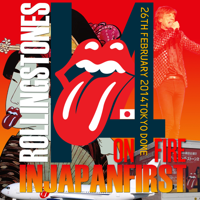 コレクターズCD　The Rolling Stones - 14 on Fire Japan Tour 2014