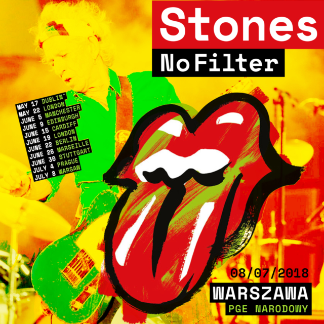 コレクターズCD　Rolling Stones - No Filter Tour 2018