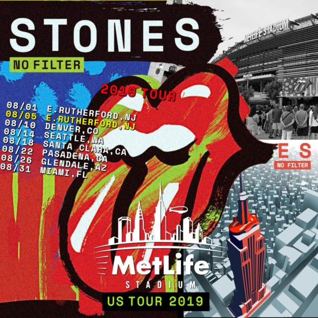 コレクターズCD　The Rolling Stones - No Filter Tour 2019