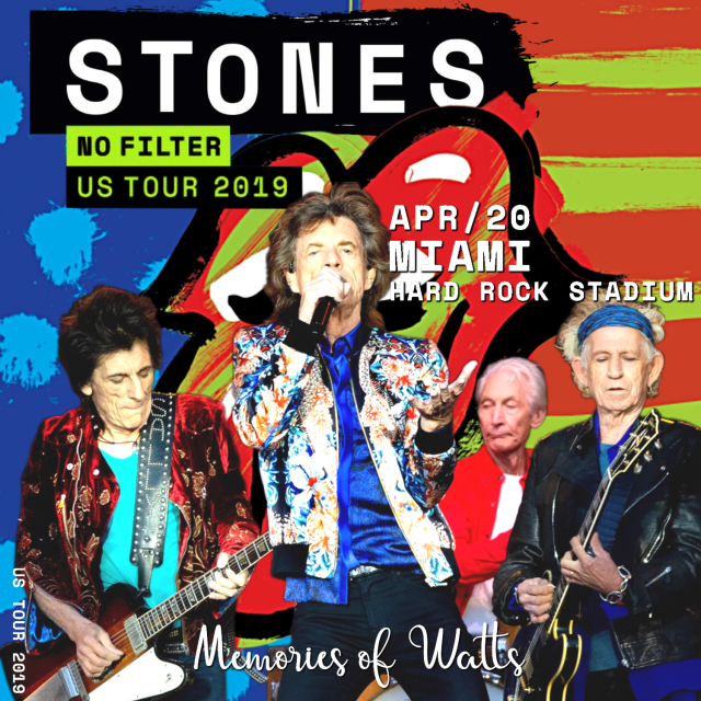 コレクターズCD　Rolling Stones - No Filter Tour 2019 Final