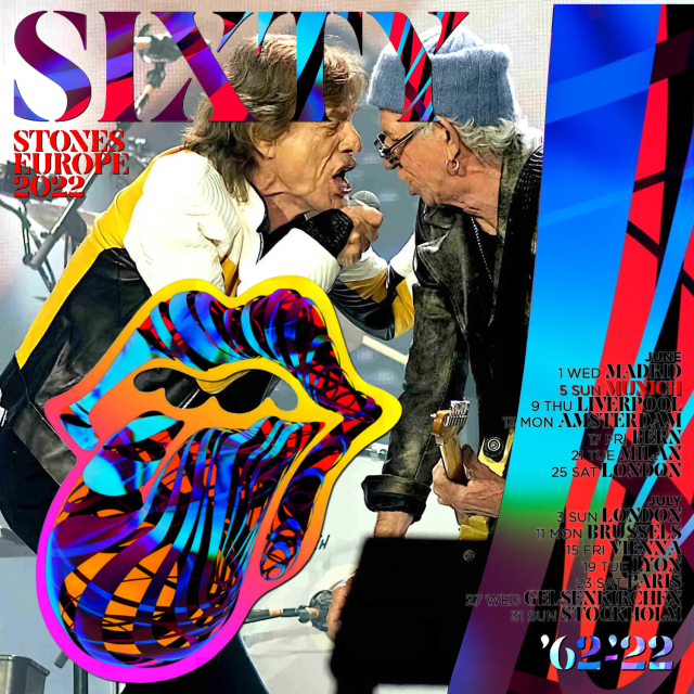 コレクターズCD　The Rolling Stones - SIXTY Tour 2022