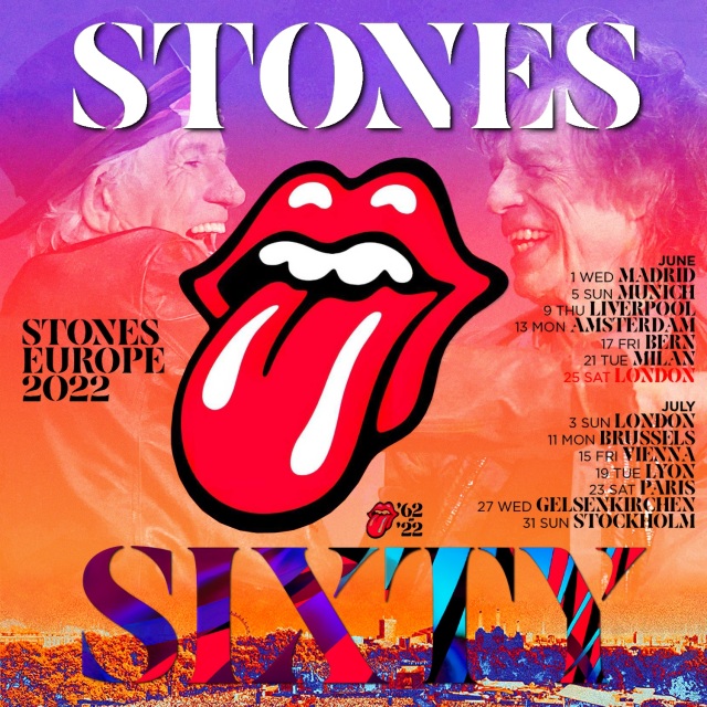 コレクターズCD　The Rolling Stones - Sixty Tour 2022