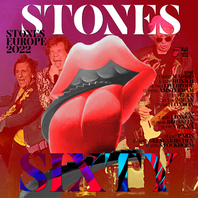 コレクターズCD　The Rolling Stones - Sixty Tour 2022