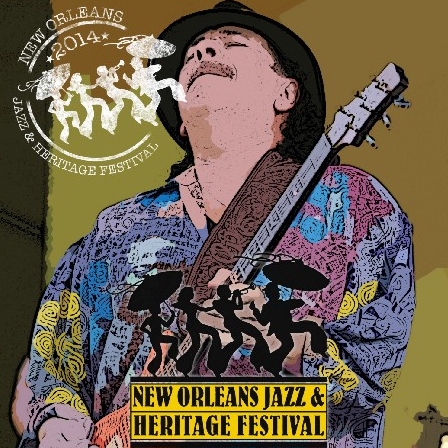 コレクターズCD SANTANA（サンタナ）2014年4月25日 New Orleans Jazz Fest