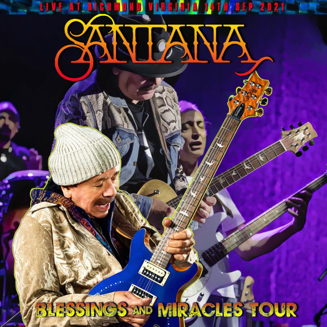 コレクターズCD　Santana - Blessings and Miracles Tour 2021