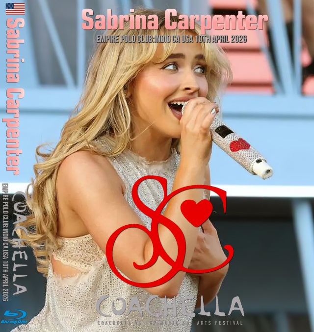 コレクターズBlu-ray Sabrina Carpenter at Coachella Festival 2026
