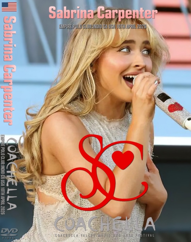 コレクターズDVD Sabrina Carpenter at Coachella Festival 2026