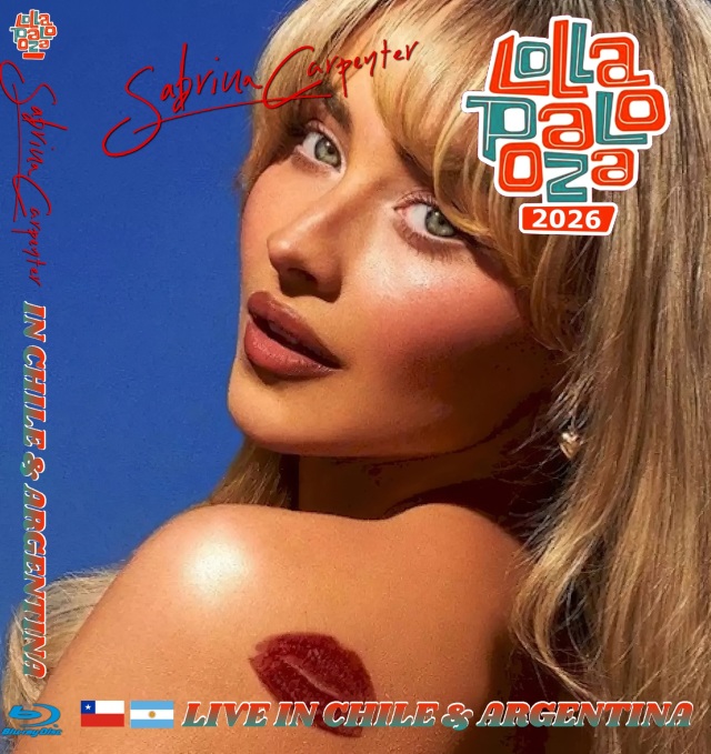 コレクターズBlu-ray  Sabrina Carpenter Lollapalooza  2026