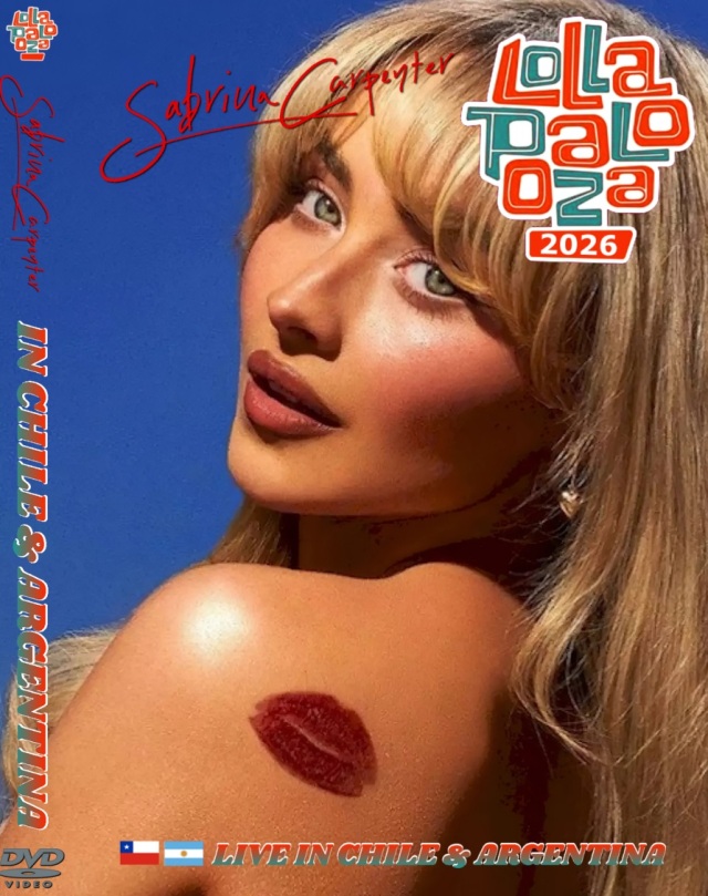 コレクターズDVD  Sabrina Carpenter Lollapalooza  2026