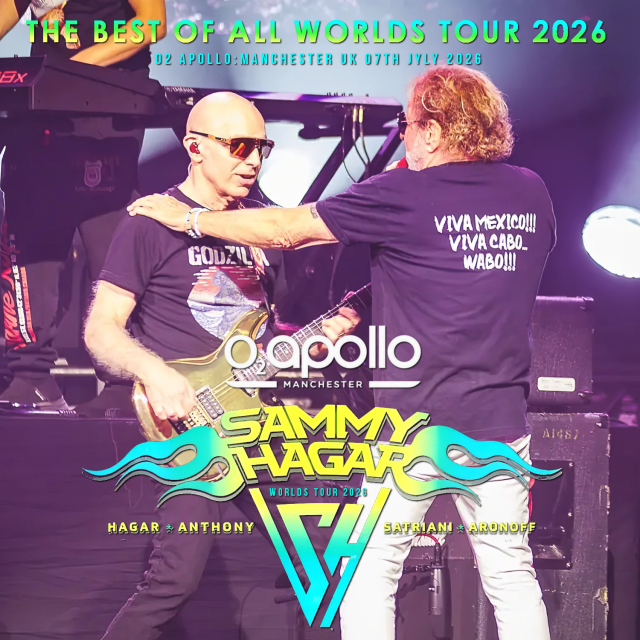 コレクターズCD Sammy Hagar - The Best of All Worlds Tour 2026
