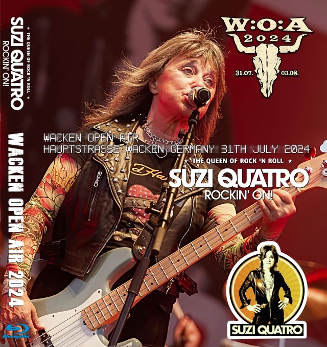 コレクターズBlu-ray  Suzi Quatro -Wacken Open Air2024