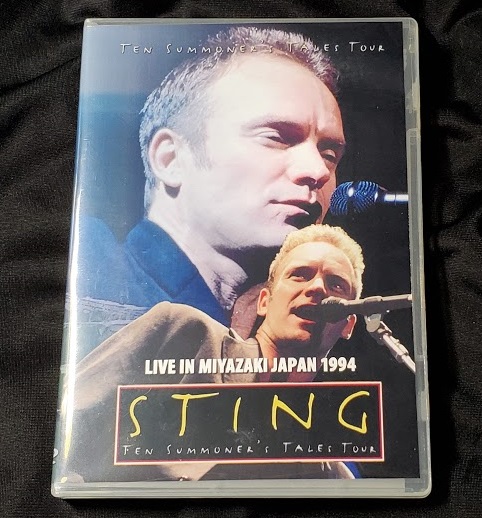 コレクターズDVD Sting - Ten Summoner's Tales Tour in Miyazaki Japan 1994