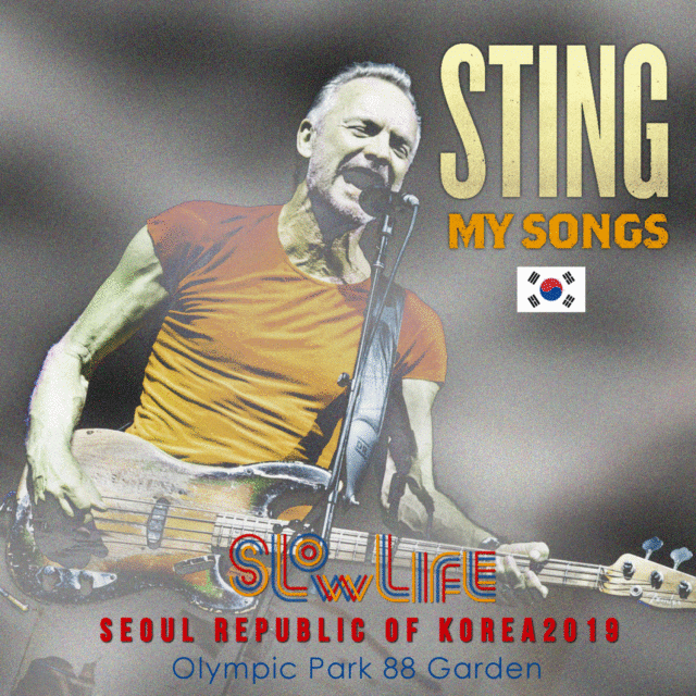 コレクターズCD　Sting - My Songs Tour 2019