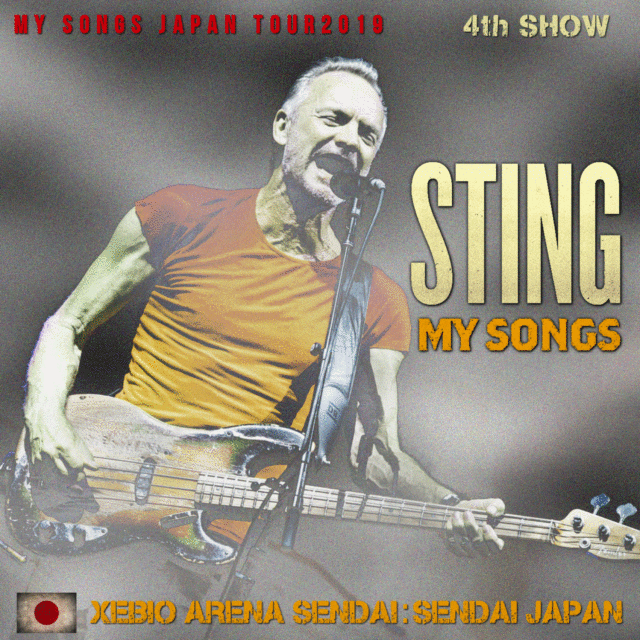 コレクターズCD　Sting - MY SONGS Japan Tour　2019