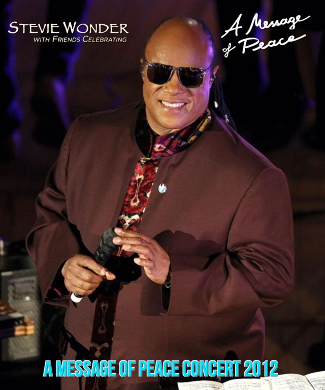 コレクターズBlu-ray - Stevie Wonder - A Message Of Peace Concert 2012
