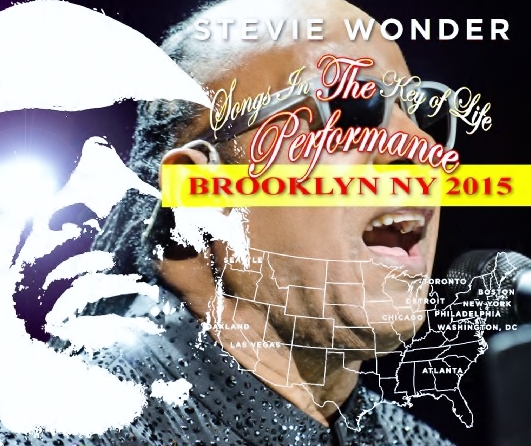 コレクターズCD スティーヴィー・ワンダー 2015年アメリカツアー （Songs in the Key of Life Performance Tour 2015）