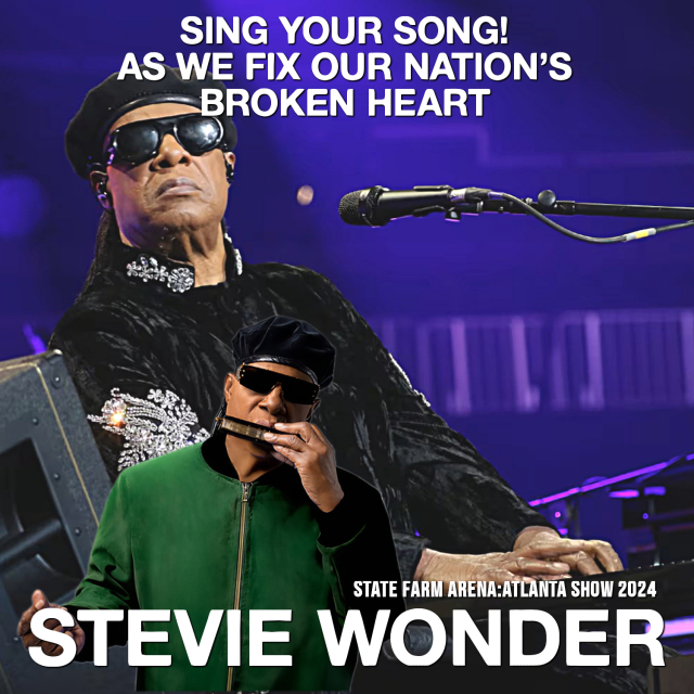 コレクターズCD　Stevie Wonder - Sing Your Song! As We Fix Our Nation's Broken Heart Tour 2024