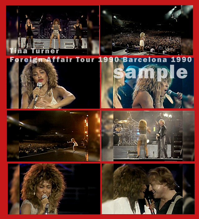 コレクターズDVD ティナ・ターナー 1990年ヨーロッパツアー7月6日
