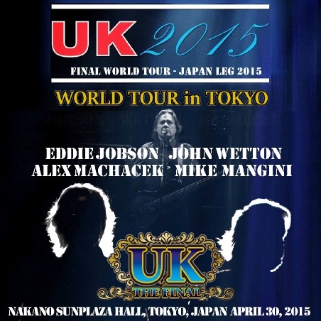 コレクターズCD UK(ユー・ケイ)2015年日本公演