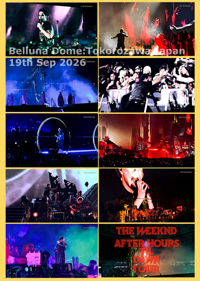 コレクターズBlu-ray  The Weeknd -  After Hours Til Dawn Japan Tour 2026