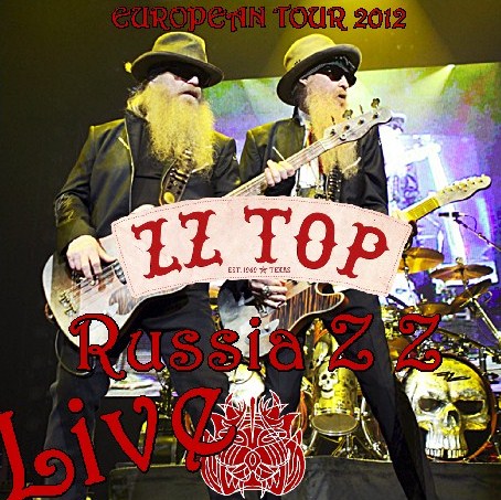 コレクターズCD　ZZ Top（ズィーズィー・トップ）2012年ヨーロッパツアー