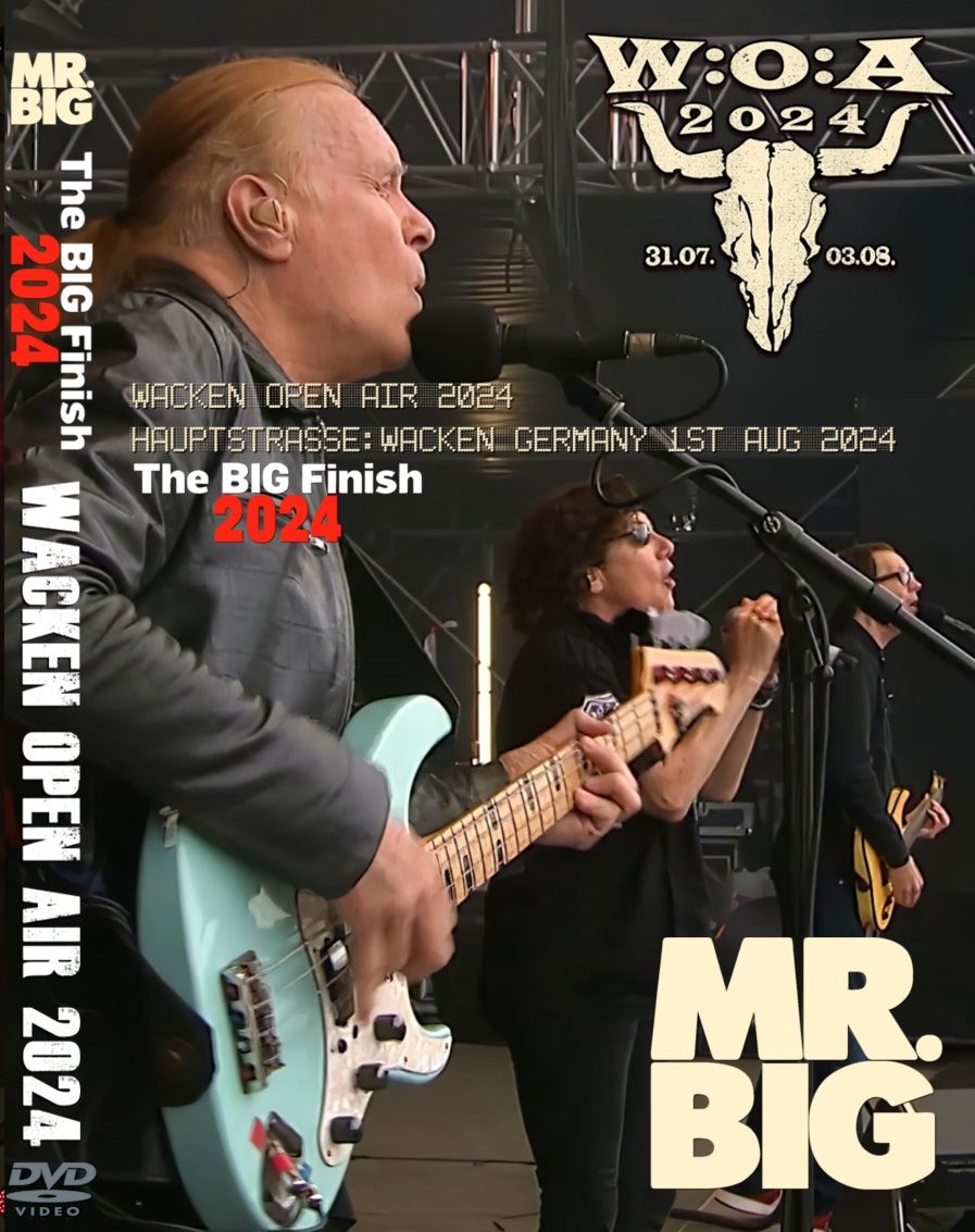 コレクターズDVD  Mr.Big - The Big Finish Tour2024