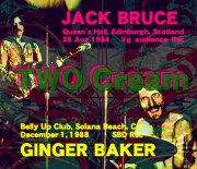 Jack Bruce84年& Ginger Baker88年& Friends live