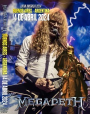 コレクターズDVD  Megadeth - Crush the World South American Tour 2024