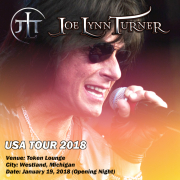 コレクターズCD　Joe Lynn Turner - USA Tour 2018