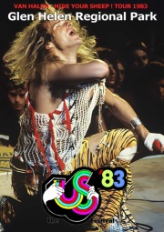 ヴァンヘイレン1983年USツアー5月29日カリフォルニアProshot DVD