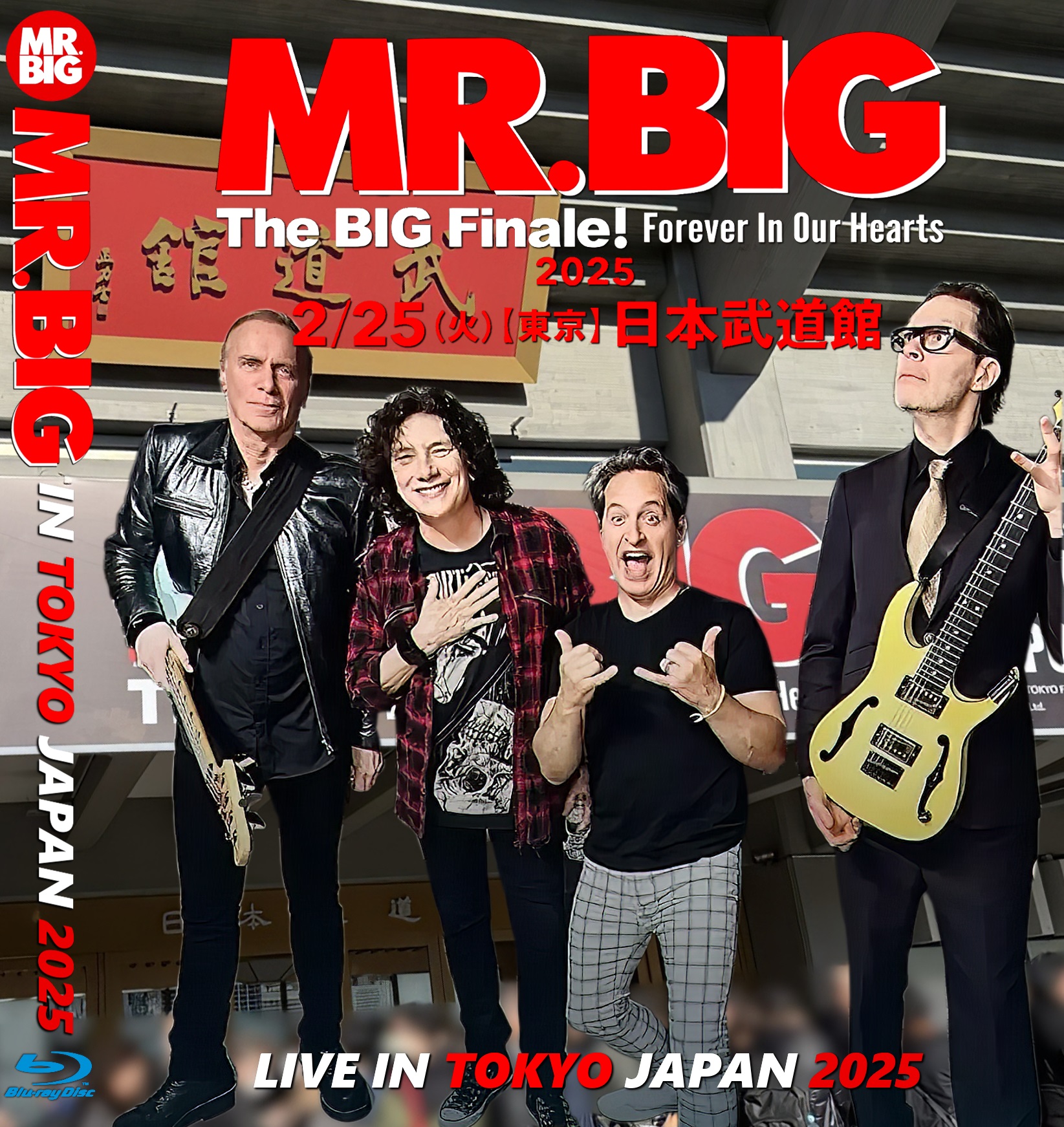 コレクターズBlu-ray  Mr. Big - The Big Finale! Forever In Our Hearts Japan Tour 2025 Final