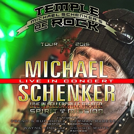 コレクターズCD マイケル・シェンカ- 2015年アメリカツアー (Spirit on a Mission Tour)