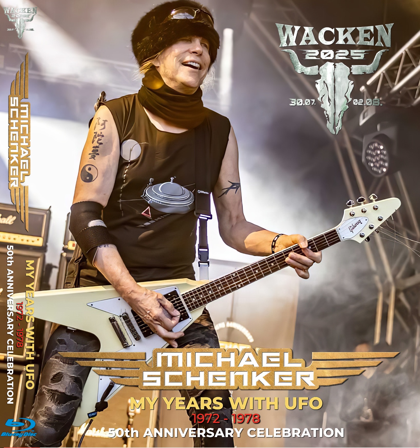 コレクターズBlu-ray Michael Schenker - Wacken Open Air 2025
