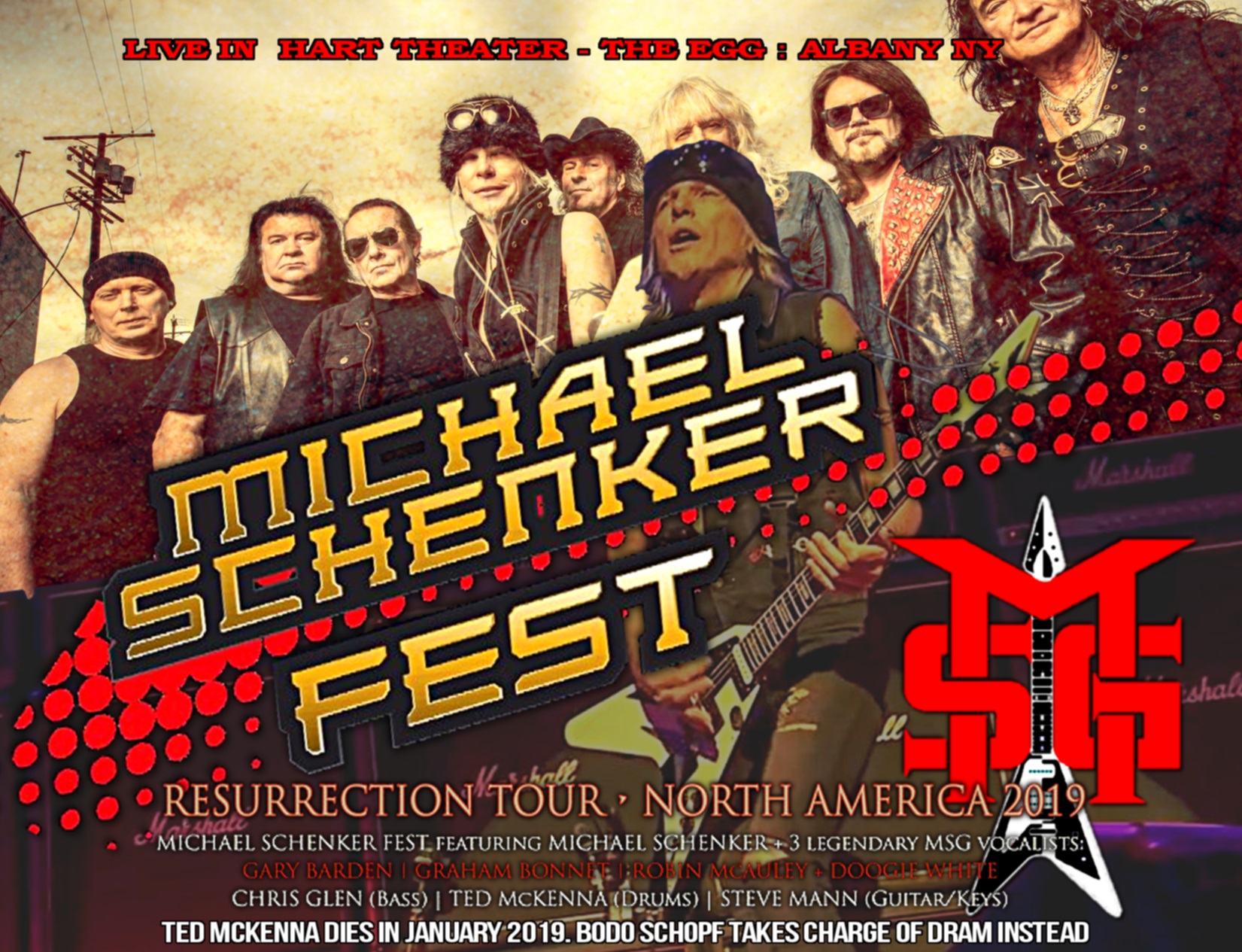 コレクターズCD　Michael Schenker Fest  -  Us Tour 2019