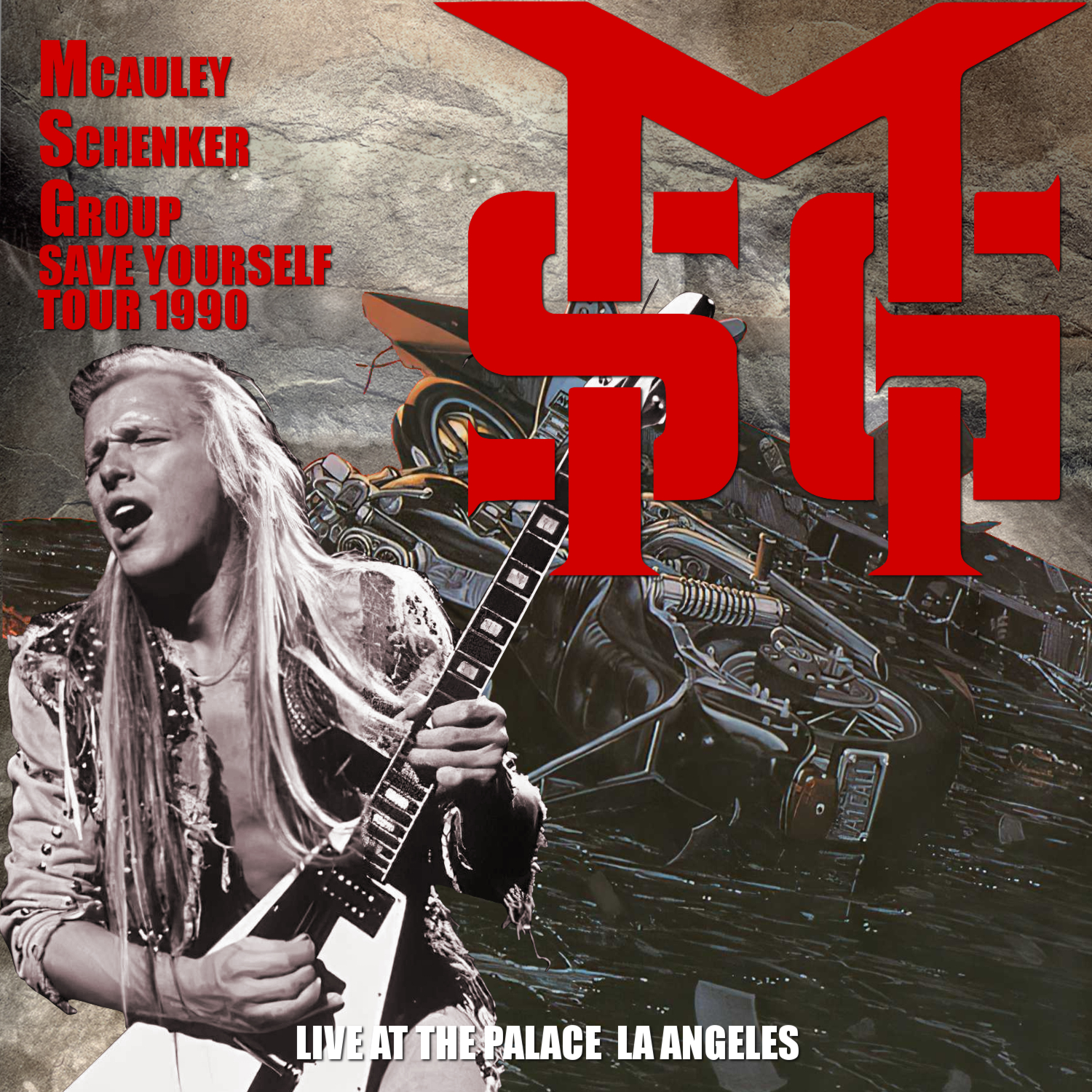 コレクターズCD　McAuley Schenker Group - Save Yourself Tour 1990