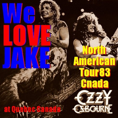 コレクターズCD　Ozzy Osbourne(ｗ/ジェイク・E・リー　北米ツアー canada)83.03.30 Le Colisee