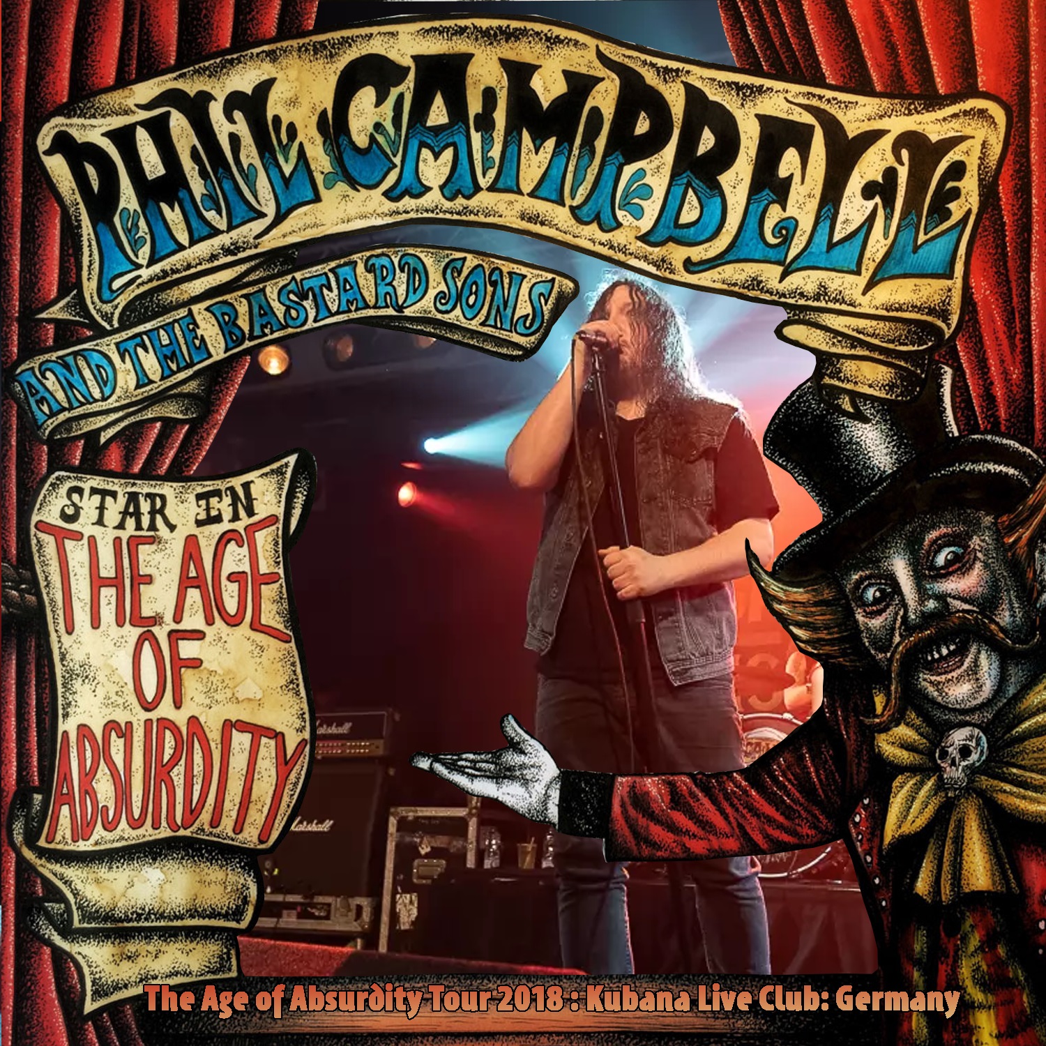 コレクターズCD　Phil Campbell & The Bastard Sons - The Age of Absurdity Tour 2018