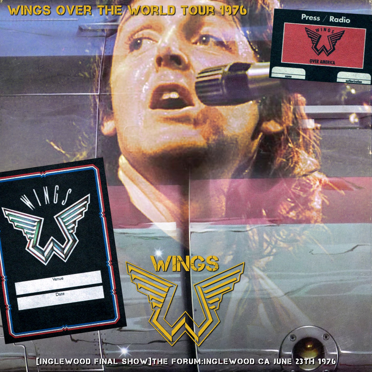 コレクターズCD　Paul McCartney & Wings - 1975-76 Wings Over the World Tour