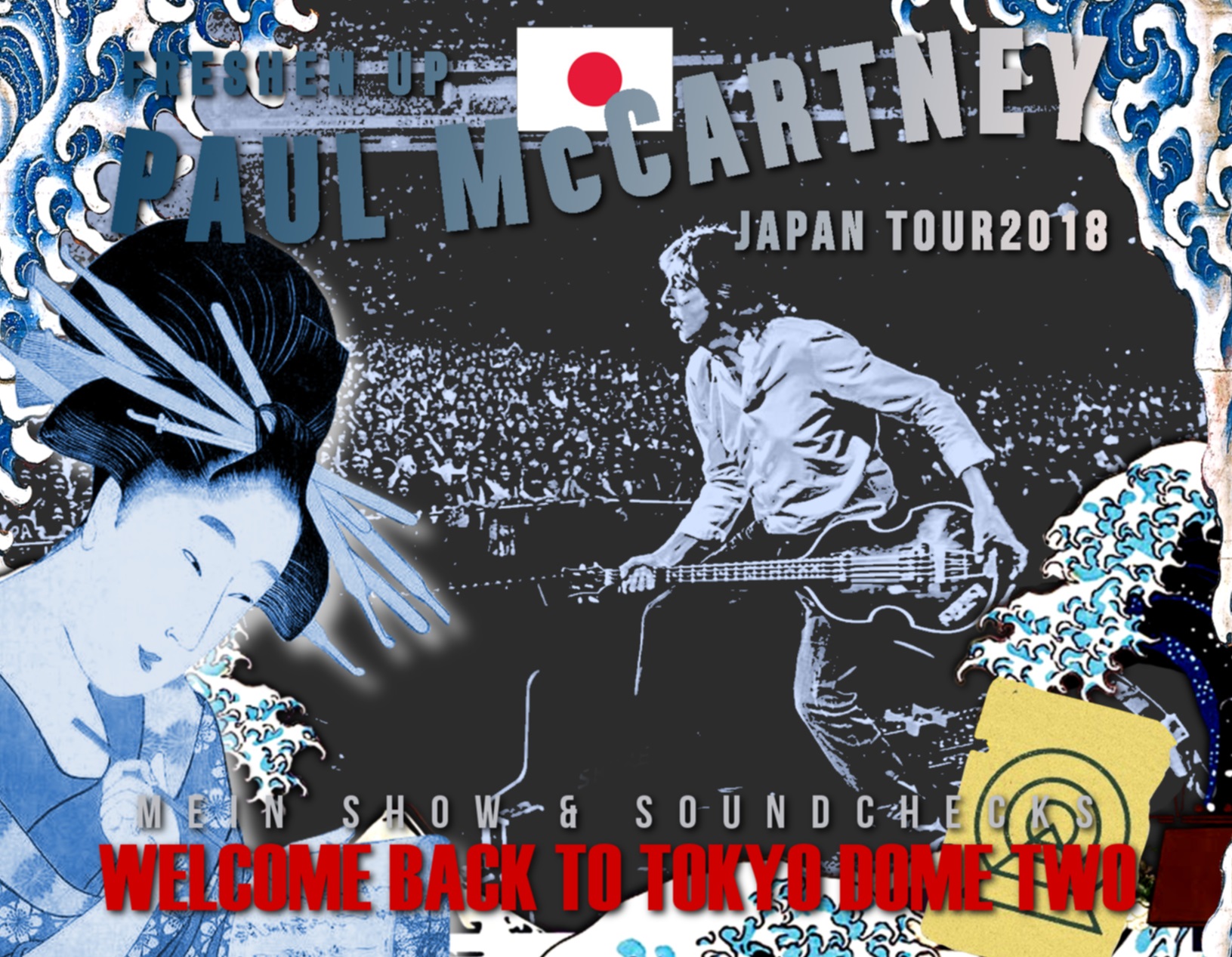 コレクターズCD　Paul McCartney - Freshen Up Tour 2018