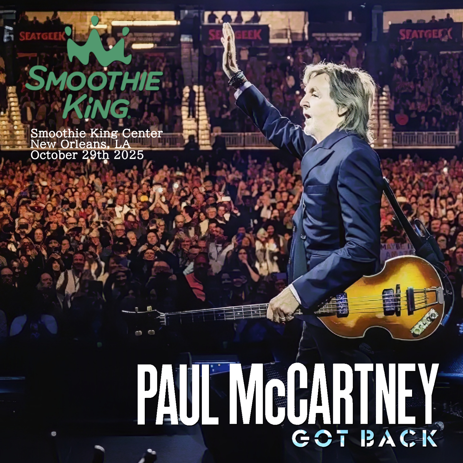 コレクターズCD Paul McCartney - Got Back Tour2025