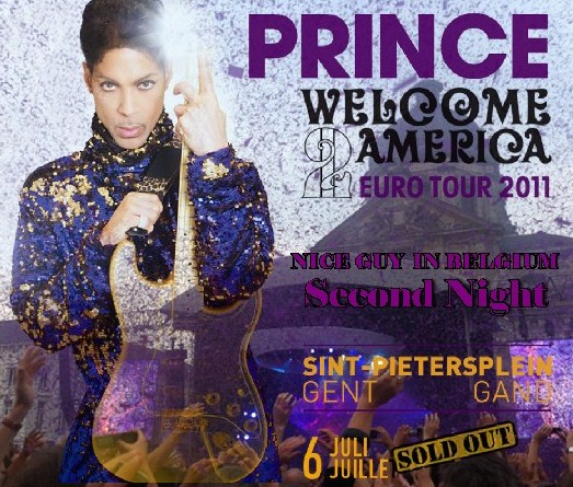 コレクターズCD Prince (プリンス）Euro Tour 2011