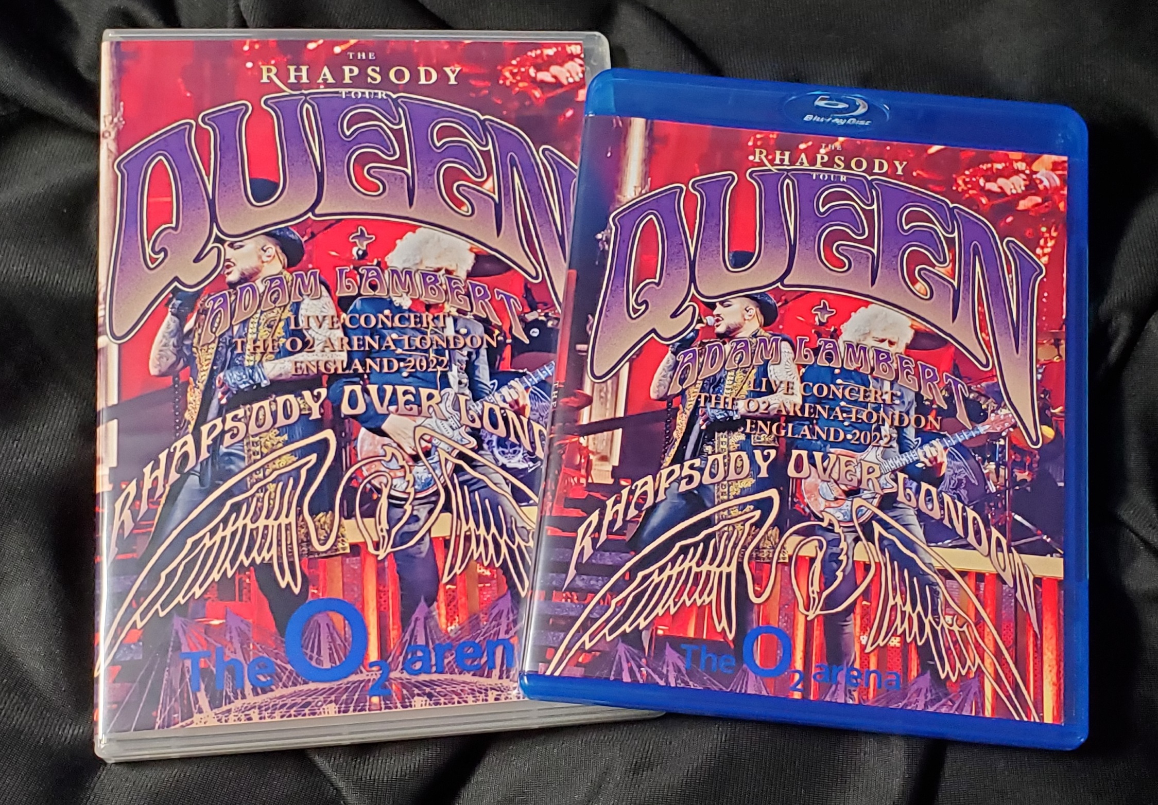 コレクターズ DVD Blu-ray    Queen + Adam Lambert - The Rhapsody Tour 2022