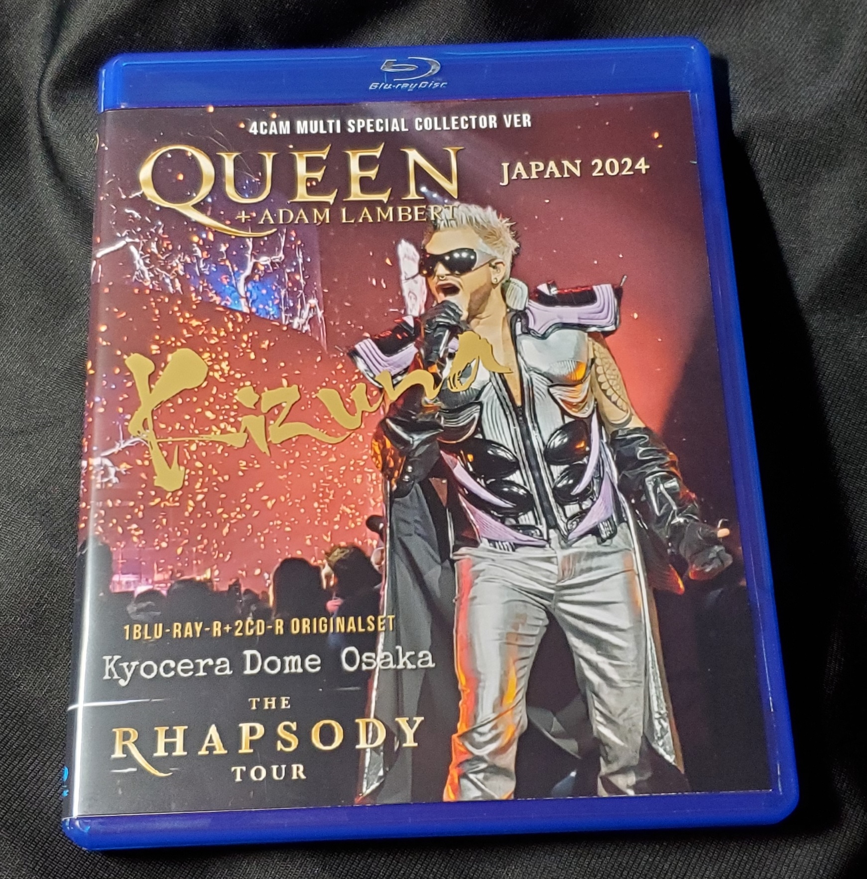 コレクターズBlu-ray  Queen + Adam Lambert - The Rhapsody Japan Tour 2024