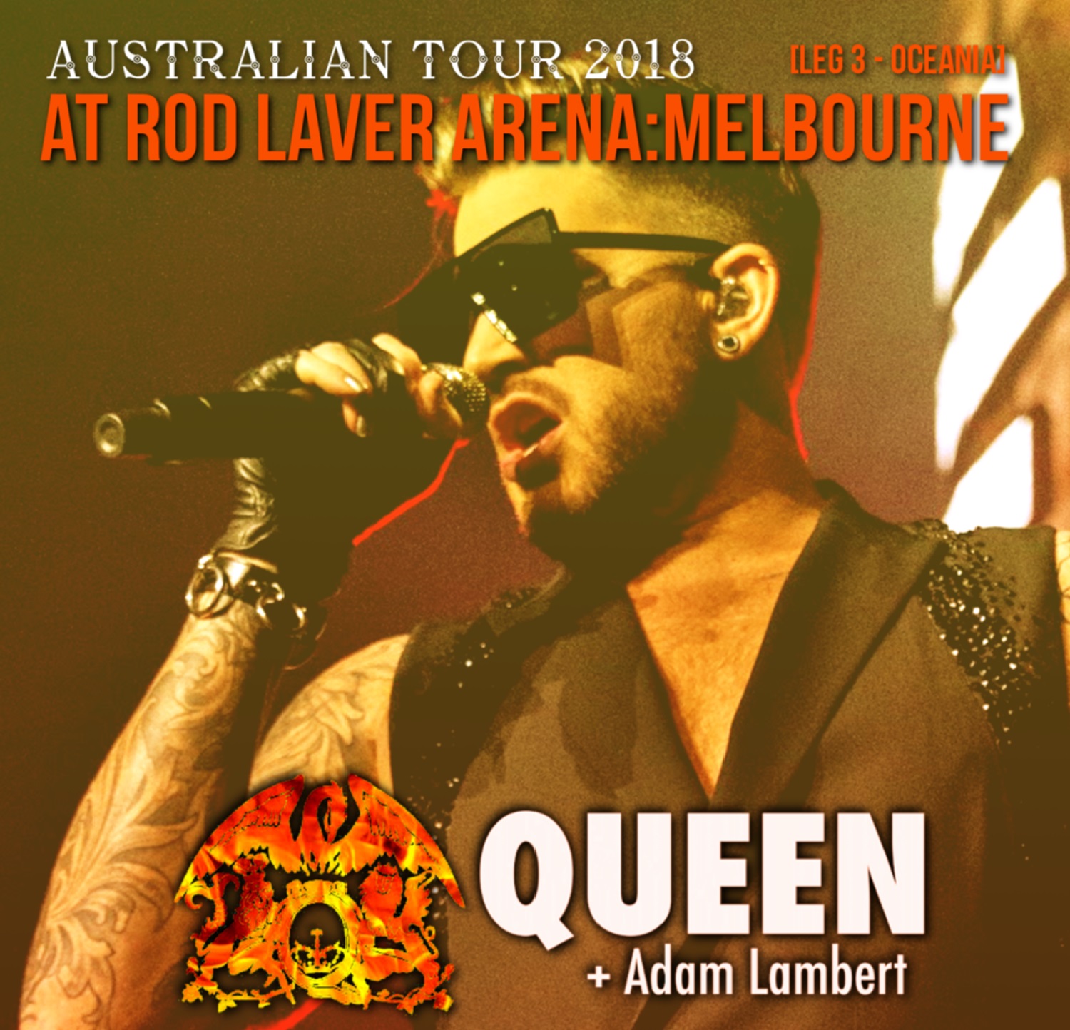 コレクターズCD　Queen Plus Adam Lambert - Australian Tour 2018