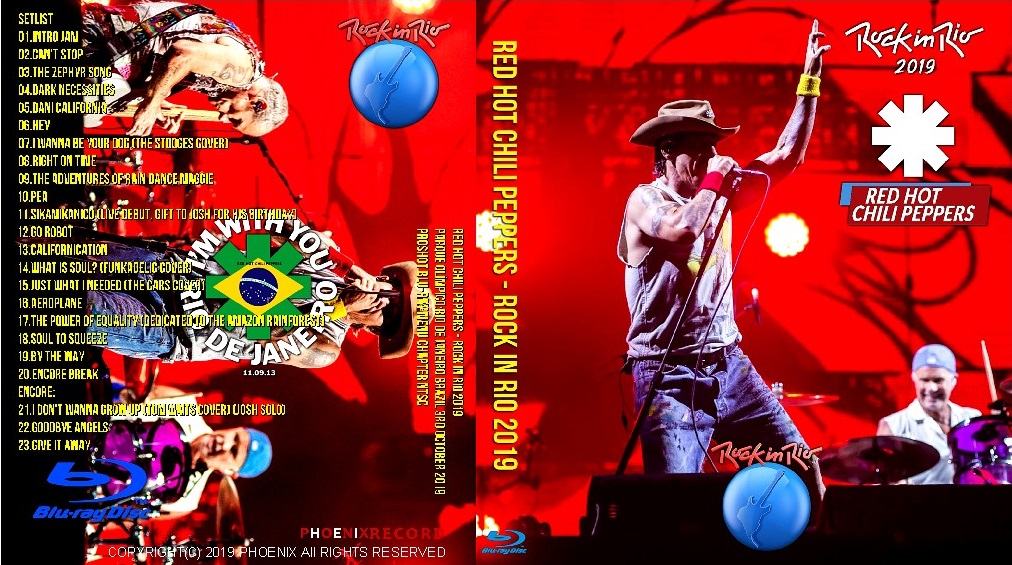 コレクターズBlu-ray　Red Hot Chili Peppers - Rock in Rio 2019