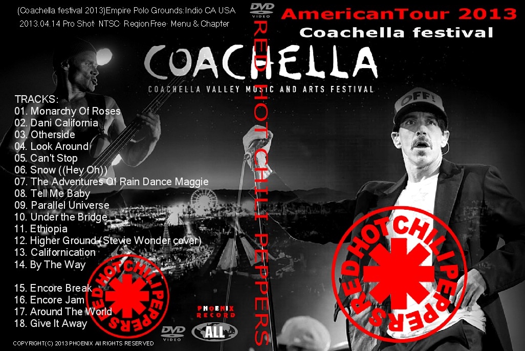 コレクターズCD レッド・ホット・チリ・ペッパーズ 2013年アメリカツアー