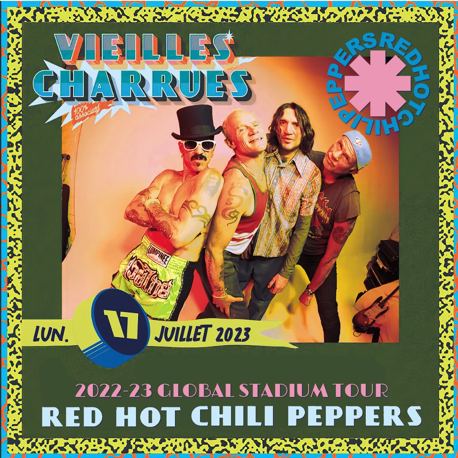コレクターズCD　Red Hot Chili Peppers - Les Vieilles Charrues Festival 2023